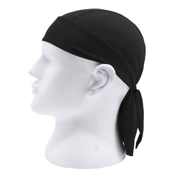 UV-skyddande Bandana Svart Durag