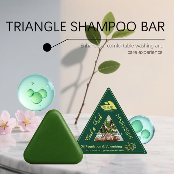 Urte-nærende shampoo-bar