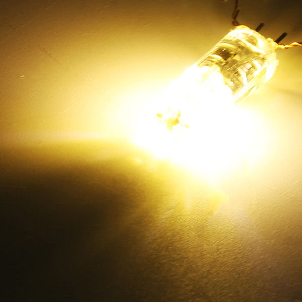 5 kpl G4 DC12V 3014 LED-helmiä Kristalli Koti Valo Lamput Polttimo Energian Säästö Lämmin Valkoinen 24LED 1.5W