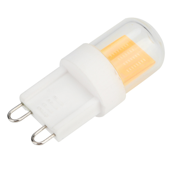 G9 COB LED-lamput himmennettävä lasikeraaminen lamppu 220V 2.5W kodin valaistukseen Lämmin valkoinen 3000K