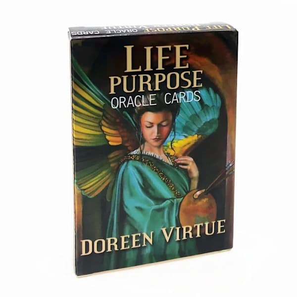 500styles Oracle Tarotkort Vägledning Spådom Öde Oracle Party Deck Brädspel PDF-instruktioner Lightworker