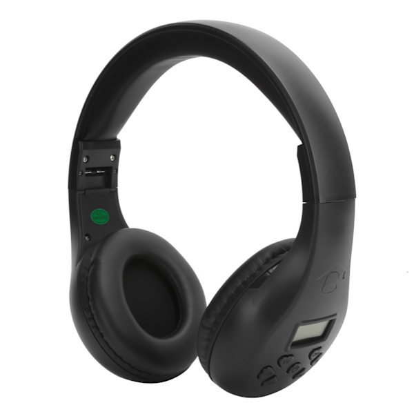 HRD601 Hörlurar FM Bluetooth Hörlurar Fällbar Kort Mobil Musik Spel Hörlurar för UtomhusSvart