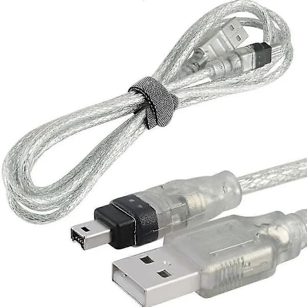 FireWire IEEE 1394 til USB-kabel til Mini DV HDV videokamera video redigering på PC
