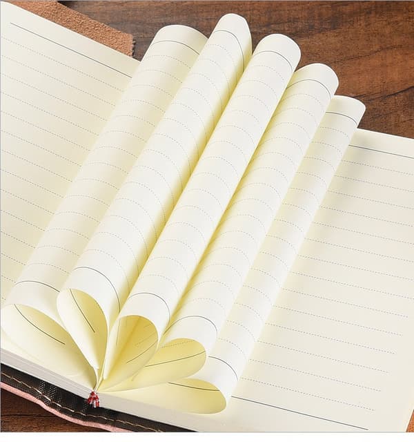 Retro A7 Notesbog - Gaveidé til skolestart - Notesbog med kodelås - Sikker dagbog - Tykt papir - Grå