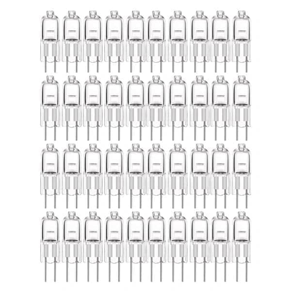 10-pack G4 halogenlampor 20W 12V - Varmvit