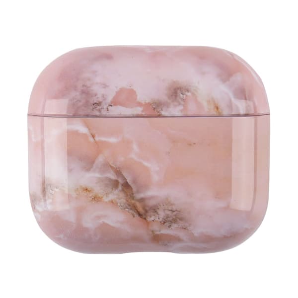 Skyddsfodral för AirPods 4 laddningsfodral - Rosa Marmor