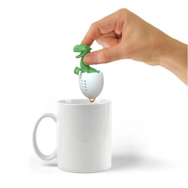 Dinosaur Teepose Teefilter Sil, Løs Te Sil, Kaffe Krydder