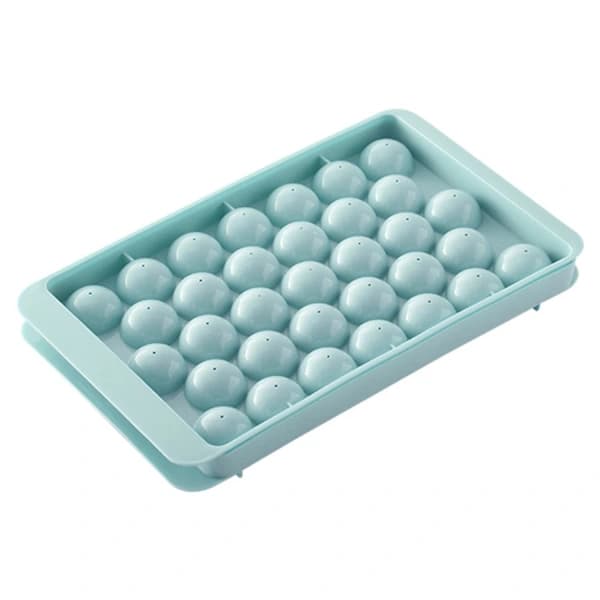 isform, läckagesäker, non-stick, restfri, rund isform för frys Blå