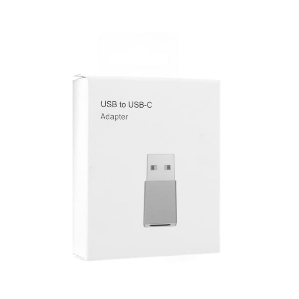 USB-A til USB-C-adapter svart