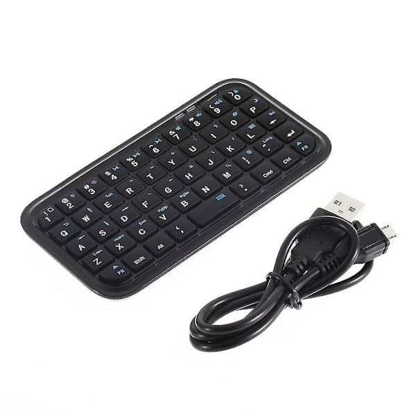 Mini langaton Bluetooth 3.0 -näppäimistö iPadille, iPhonelle ja Android-laitteille.