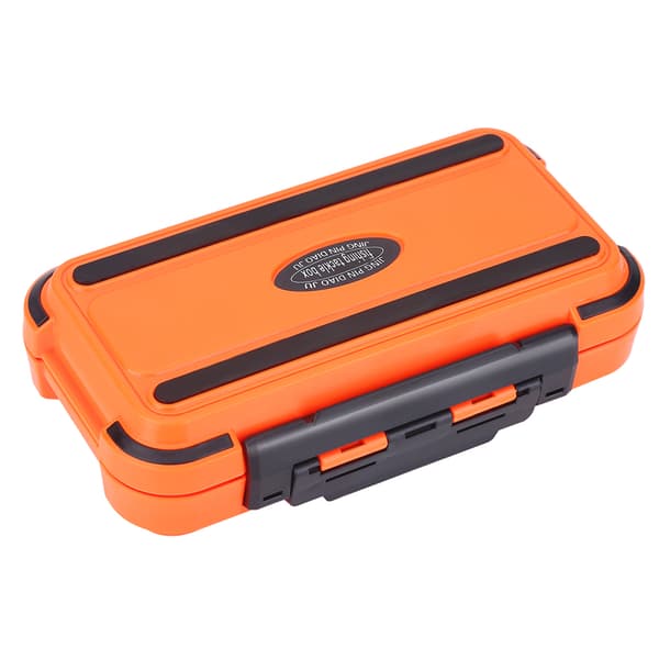 24-pack Fisketillbehör Vattentät Förvaringslåda Orange