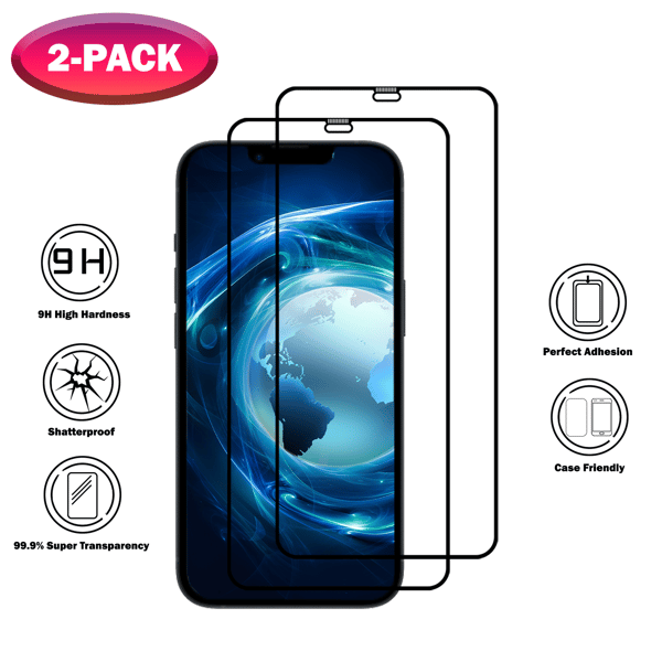 2-pack iPhone 11 / XR - 9H Härdat Glas - Högsta Kvalitet