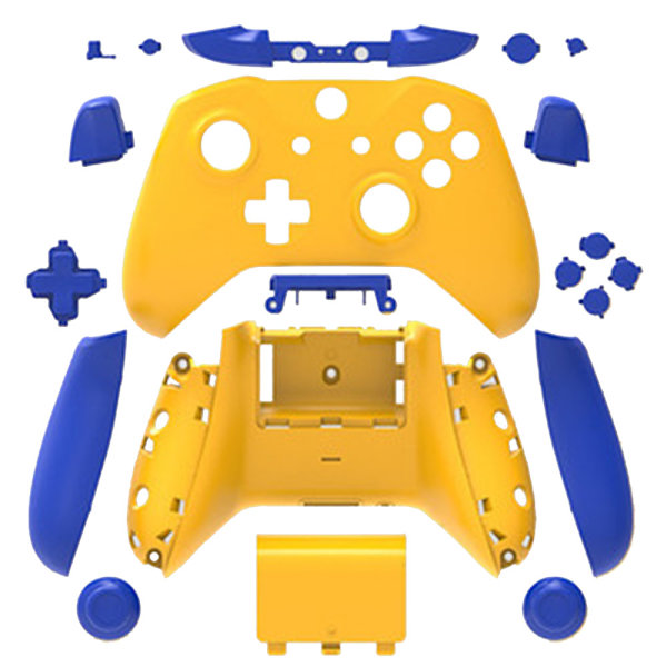 Täydellinen suojakotelo kotelo Varaosat Xbox One langattoman ohjaimen kahva hamppu pinta suojakotelo