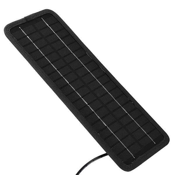 12V 4.5W Bærbar Strømforsyning Solcelle Batterioplader til Bilbatteri Bærbar