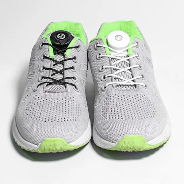 1 par sneakers snørebånd elastiske snørebånd uden binding A