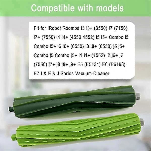Velegnet til rullebørste til IRobot Roomba I3 I7 E5 J7 I4 I7+ I3+ I4+ I5 I5+ Combo I5 E6 E7 E & I & J Series Støvsuger xi