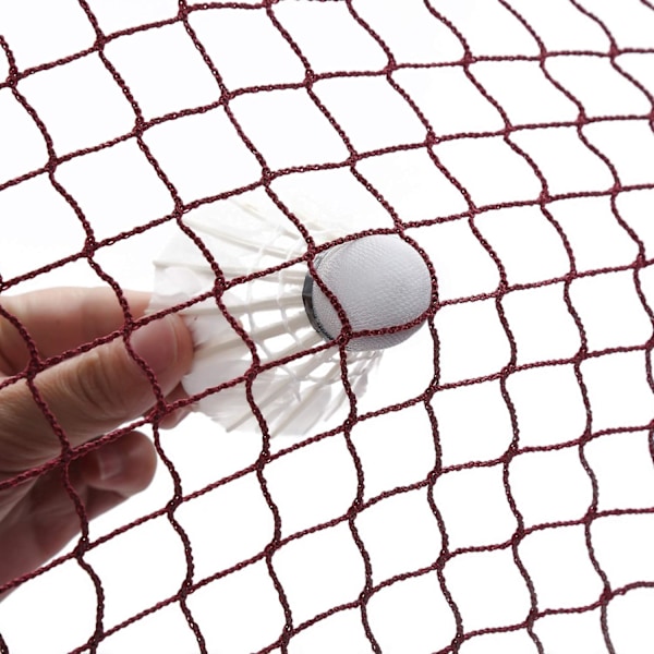 Badmintonnät i mästerskapsklass, portabelt nylon för sömlös mobilitet, robust konstruktion stöder tung användning, mångsidig standard för brett användningsområde