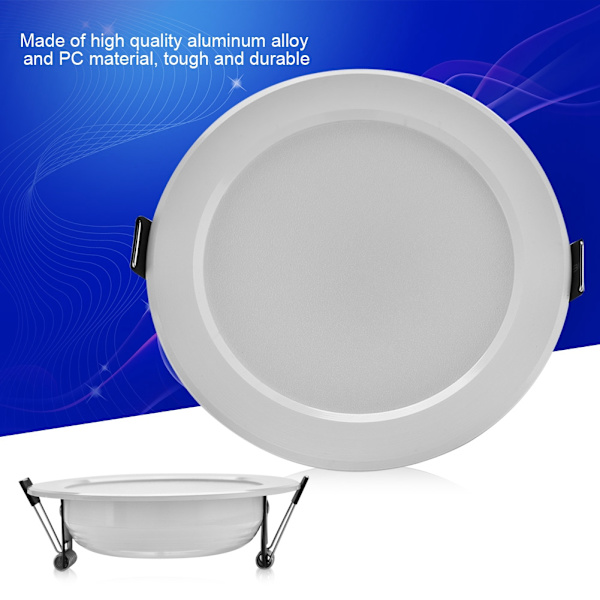 Himmennettävä RGB-LED-paneelilamppu, kattoon upotettava alasvalo, kaukosäätimellä, 5 W