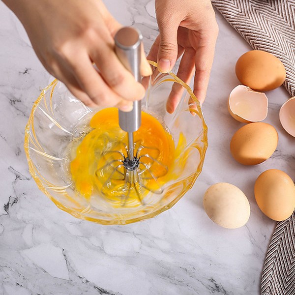 Visp i rostfritt stål, handvisp, handmixer, för blandning, omrörning