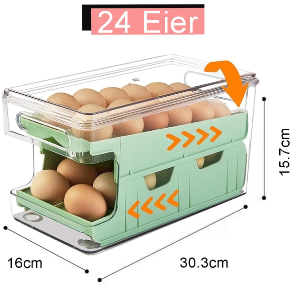 Äggförvaringskylskåp, äggförvaring för köket