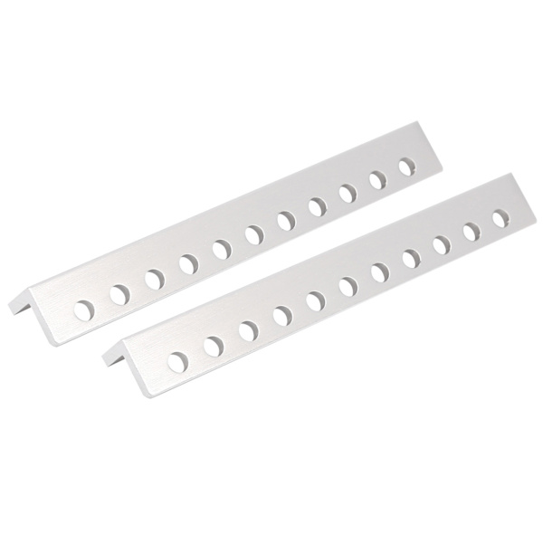 2 kpl alumiiniprofiilia L-muotoinen palkki 11 reikää robotin lisävarusteet 12x12mm 3103-0011-0096
