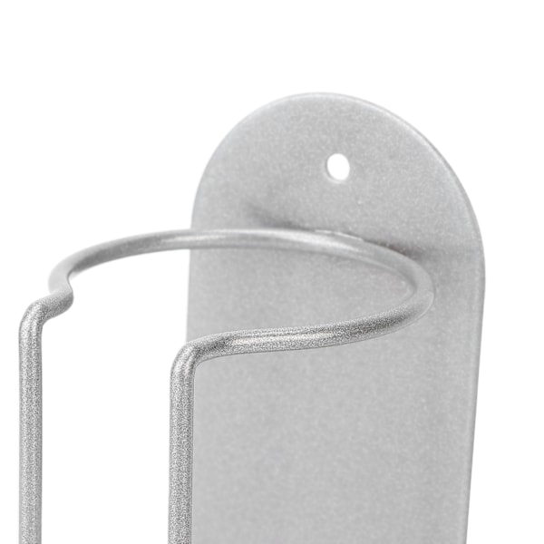 Elektrisk Klippemaskin Holder i Rustfritt Stål, Veggmontert, Oppbevaringsstativ for Hårtrimmer, Sølv