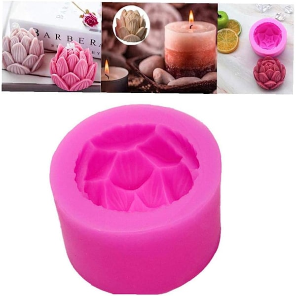 Silikone bageform, rose blomst silikoneform