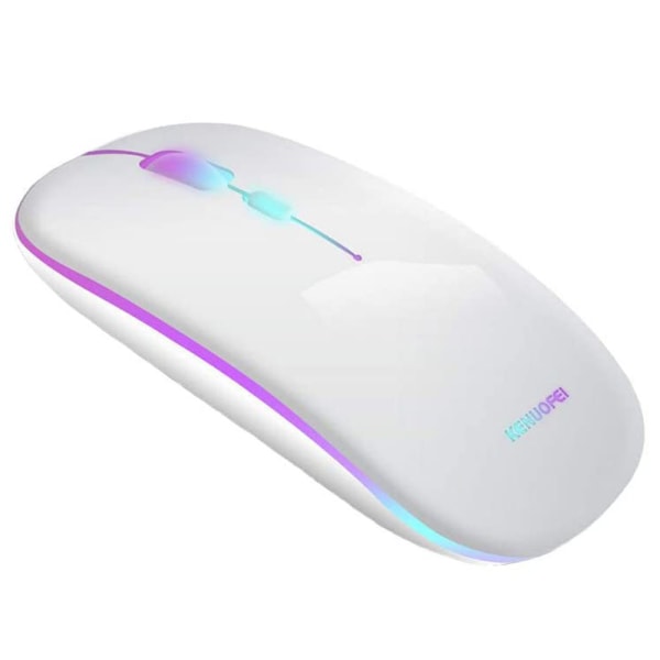 Wireless Portable Mobile Mouse Optical Mice with RGB LED Light