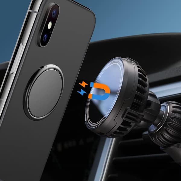 Telefonstativring - set med 2 - 360 graders rotation - universell kompatibel med iPhone, Samsung, Huawei
