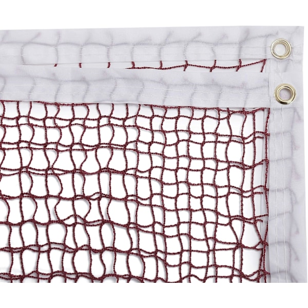 Badmintonnät i mästerskapsklass, portabelt nylon för sömlös mobilitet, robust konstruktion stöder tung användning, mångsidig standard för brett användningsområde
