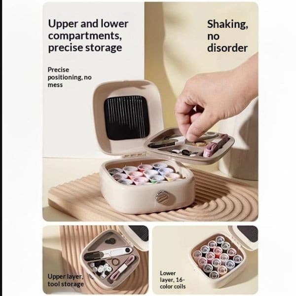 Mini magnetisk sysæt og trådsæt Syartikler og tilbehør Grøn