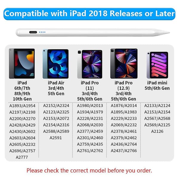 Universal Stylus Pen til Android IOS Windows Touch Pen til iPad iPhone Blyant Tablet Mobiltelefon Stylus Pen til Samsung Huawei Lenovo Xiaomi Universal