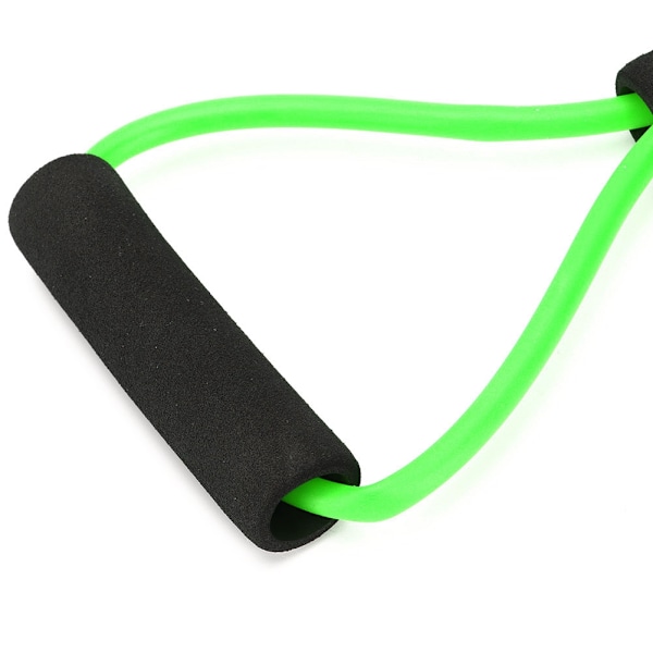 8 Shaped Elastic Fitness Pulling Rope Chest Expander Yoga Body Slimming Tension Band Green