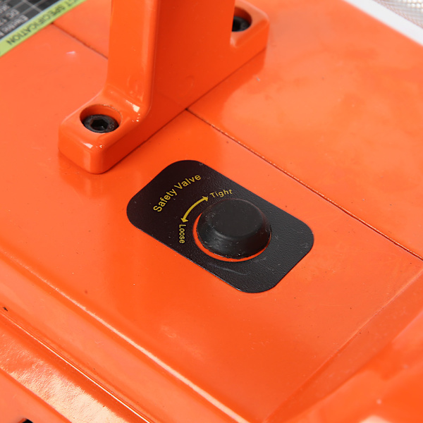 DC12V 15T Bil Elektrisk Gulvdonkraft Hydraulisk Løftesæt Orange til Bil Varevogn Lastbil SUV Dæk Skift