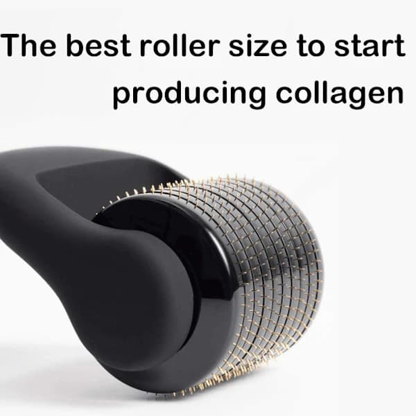 Ny Derma Roller - Mikronålerulle af Titaniumlegering - 0,5 mm