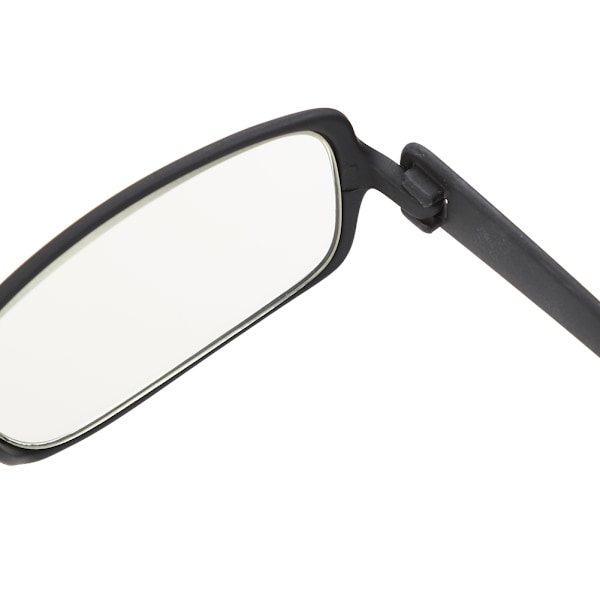 Lukulasit Sinisen Valon Suodattavat Kevyet Presbyopia-Lasit Silmälasit Miehille ja Naisille (+250 Musta Kehys)