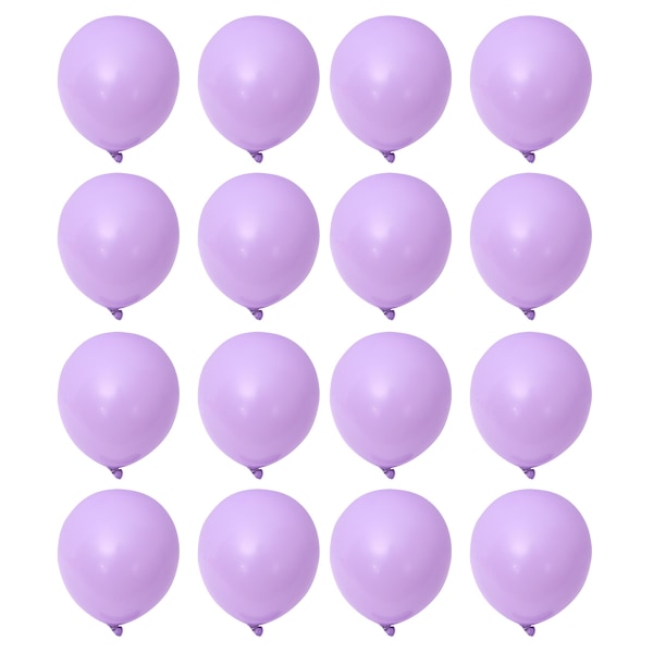 12 tum Macaron Lila Ballonger, Livfull Färg & Säker Miljövänlig Dekor för Födelsedagsfester (40 Stycken)
