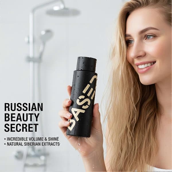 BASDE Pebermynte & Kokosolie 2-i-1 Shampoo og Balsam - Silikonefri balsam