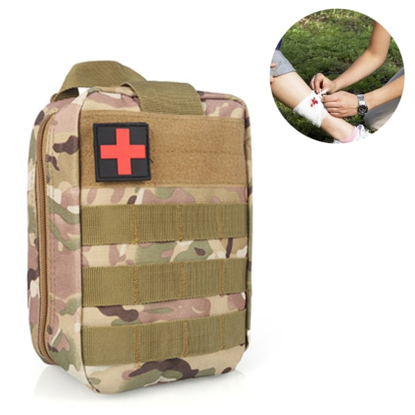 Medical First Aid Kit Utility-påse Camouflage