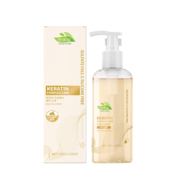 Keratin Complex plejende shampoo - renser, blødgør, fugter og tilføjer glans til håret