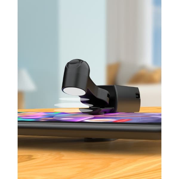 Bærbar Smart Clicker B-03 kompatibel med Android- og Apple-telefoner, lydløs justerbar autoklikker med LED-display og