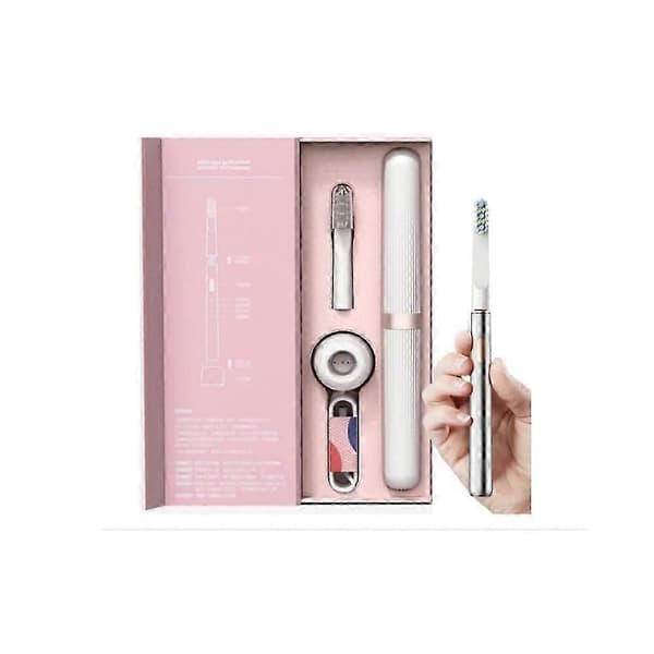 Miroshine eltandborste, Miroshine tandborste Ipx7 vattentät (Nu är alla förpackningar blå.) Rosa
