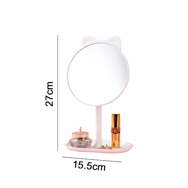 Forfængelighedsspejl til skrivebordet Makeup-spejl til teenagere med pigegaver