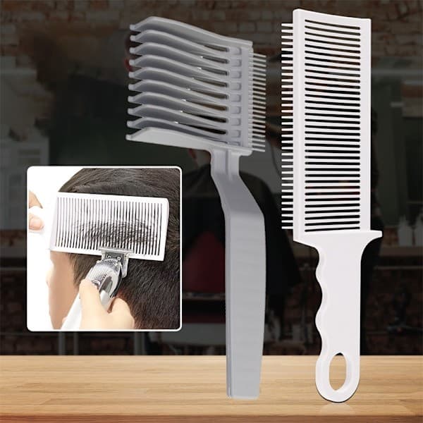 2PCS Härting Positioneringskam Professionell Barber Blend Fl 2PCS