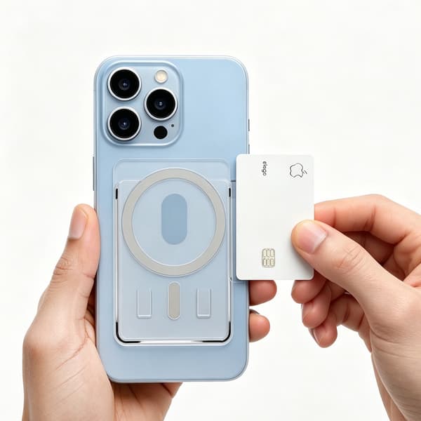 Magnetisk korthållare kompatibel med MagSafe