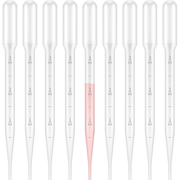 Pipett Dropper, Transferpipetter Med Skala