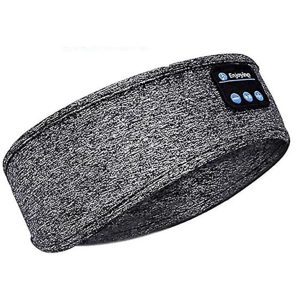 Sovhörlurar Bluetooth-pannband Sovheadset Bluetooth-halsduk Sportpannband Trådlös svart