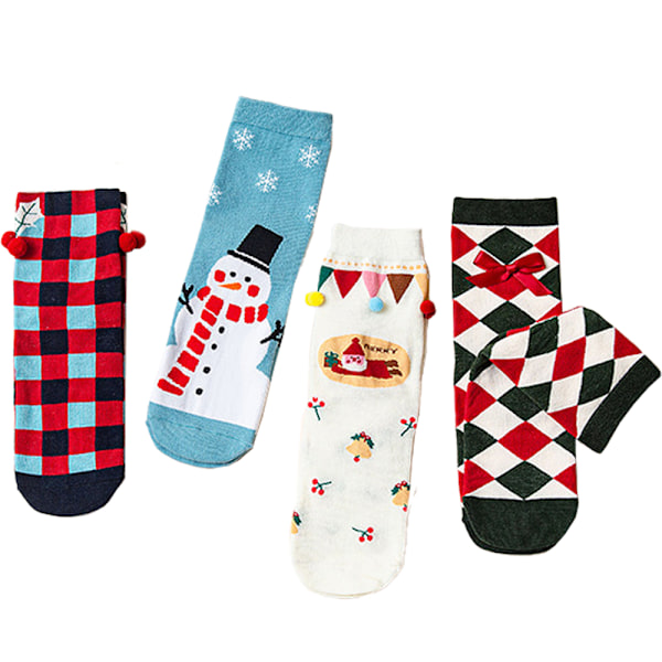 Funny socks with motif, Christmas gift