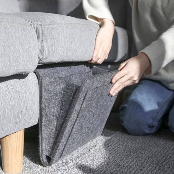 Sängväska, Soffa Organizer, Grå
