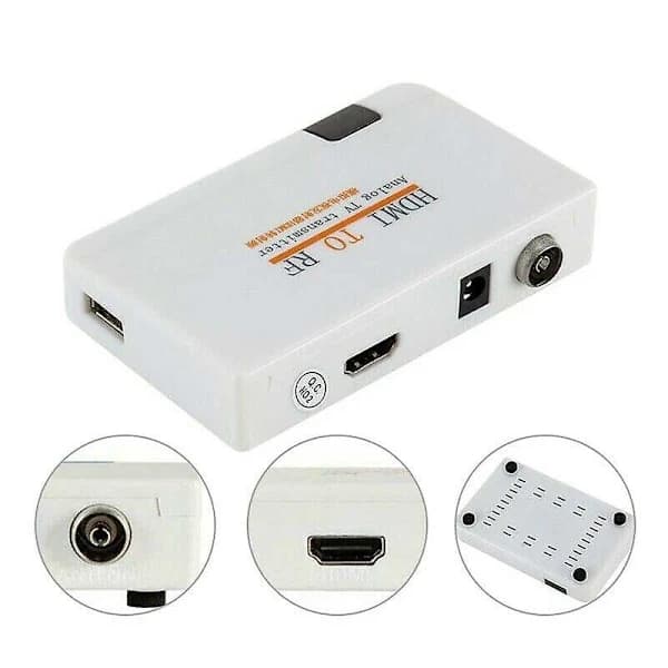 til RF analog TV-sender til RF-signal til RF-signal til kabelsignal